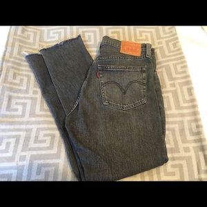 Levis 501 Skinny Grey coal wash black  - 27